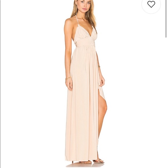 NWT || MISA Los Angeles || Halter Maxi Dress - Picture 2 of 8